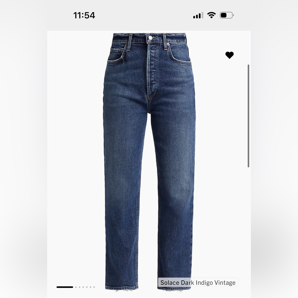 Agolde Riley high rise jeans